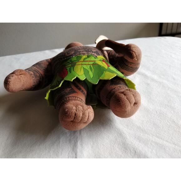 Disney Moana Maui ~9" Plush Just Play Stuffed Toy Doll With Hook Polynesian - Picture 8 of 13
